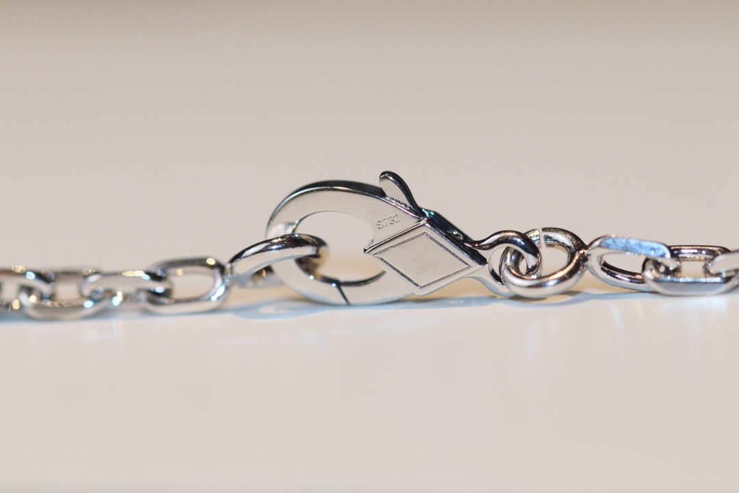 VCA CLOVER 20 MOTIFS ONYX DIAMOND SILVER