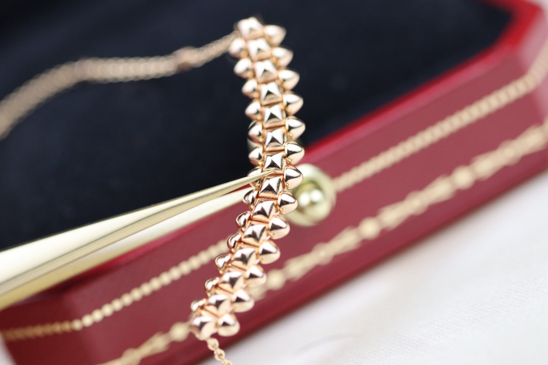 CARTIER CLASH PINK GOLD NECKLACE