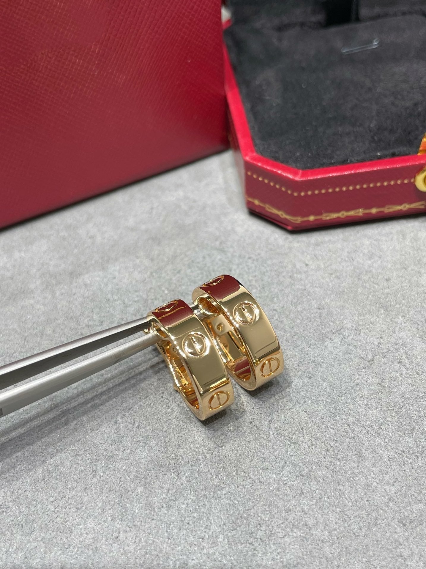 CARTIER LOVE 5.5MM EARRINGS