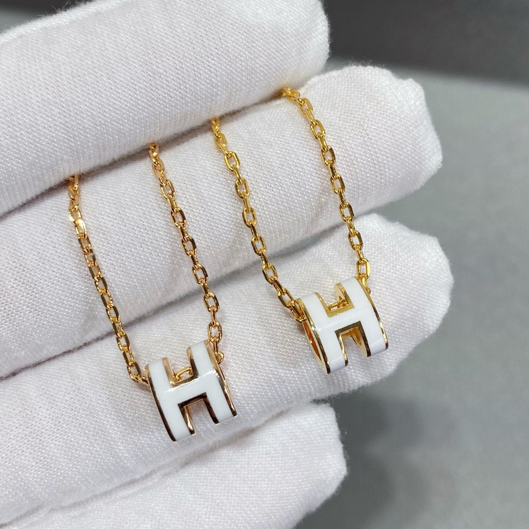 HERMES MINI POP H NECKLACE