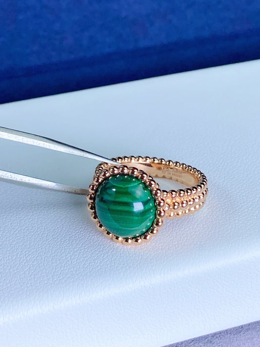 VCA PERLEE COULEURS ROSE GOLD RING