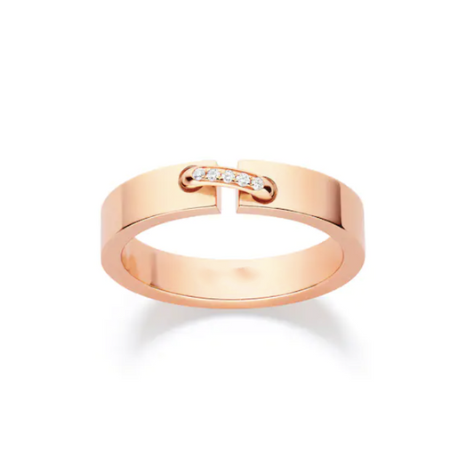 CHAUMET ALLIANCE LIENS VIDENCE DIAMOND 4MM RING