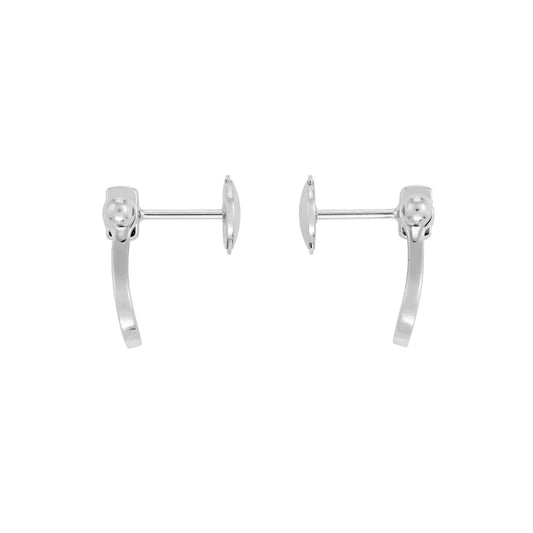 FRED FORCE 10 FULL DIAMOND STUD EARRINGS MINI MODEL