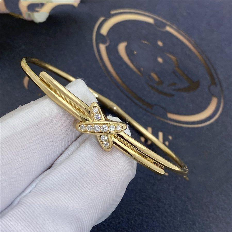 CHAUMET JEUX DE BRACELET GOLD DIAMONDS