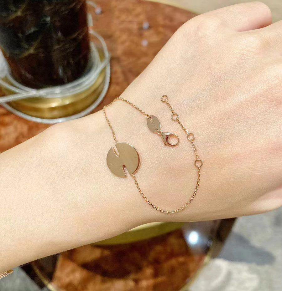 CHAUMET JEUX DE BRACELET MOP PINK GOLD DIAMONDS