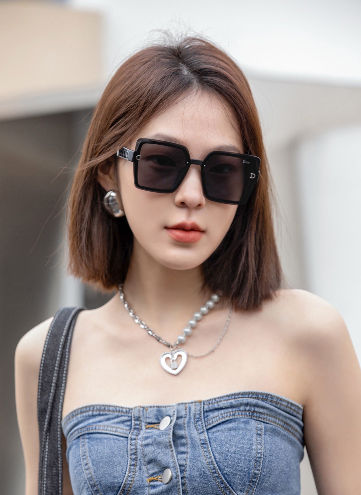 DIOR MONTAIGNE SUNGLASSES CD1086 IN ACETATE