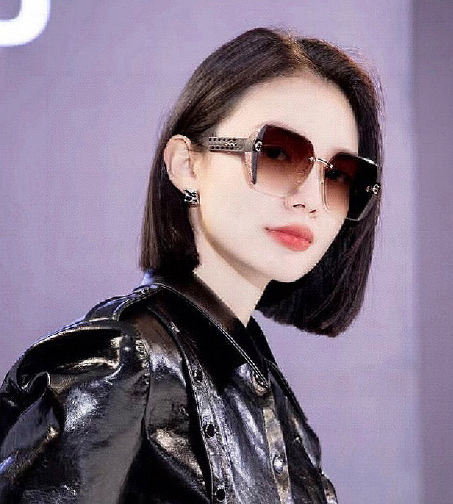 DIOR MONTAIGNE SQUARE SUNGLASSES CD5296 IN ACETATE