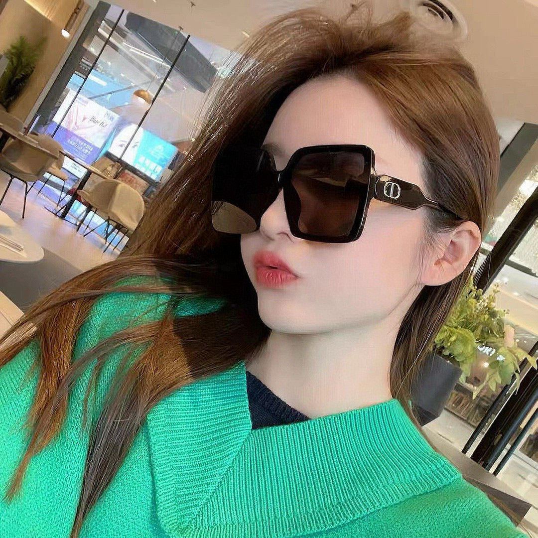 DIOR MONTAIGNE SQUARE SUNGLASSES D6227 IN ACETATE
