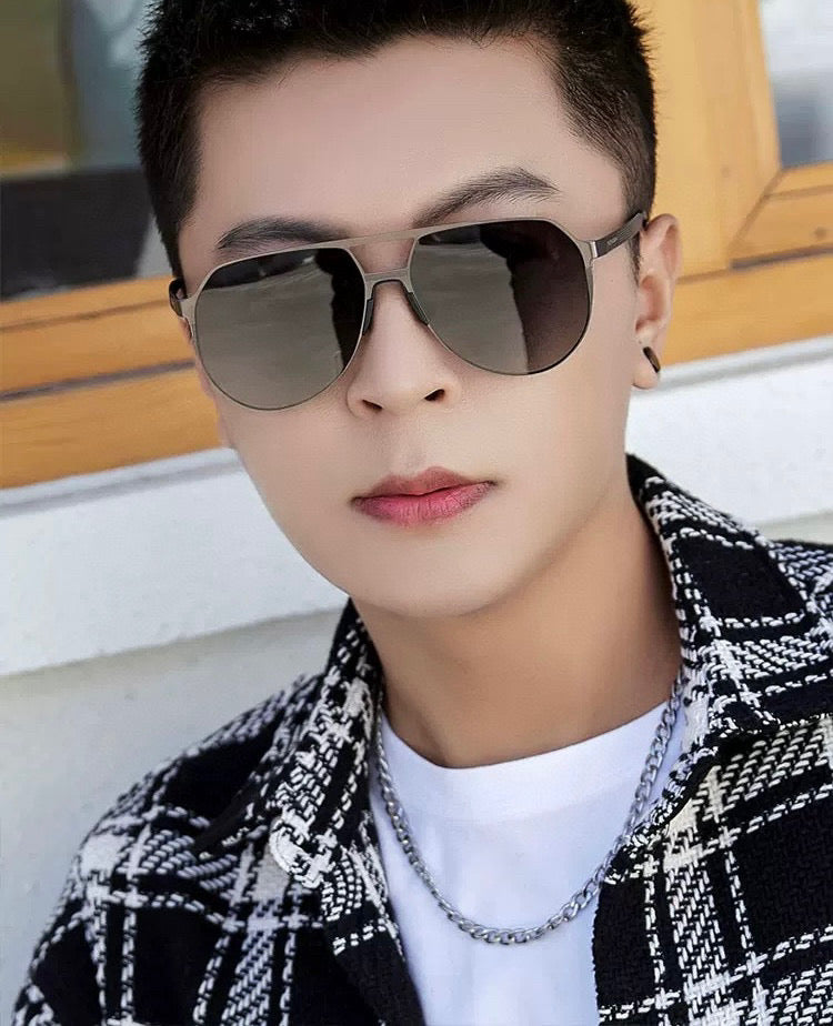 GUCCI AVIATOR FRAME SUNGLASSES G7810 IN METAL