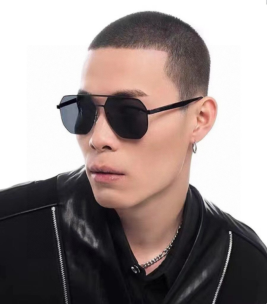 GUCCI NAVIGATOR FRAME SUNGLASSES G7730 IN METAL