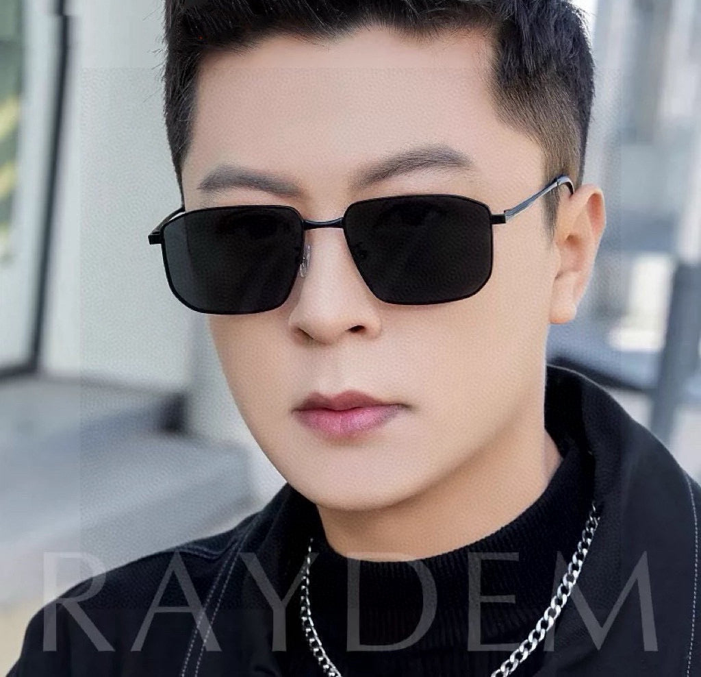 GUCCI RECTANGULAR FRAME SUNGLASSES G5227 IN METAL