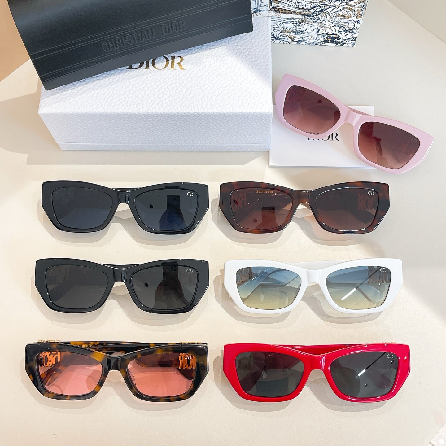 DIOR MONTAIGNE SUNGLASSES MISSS1F 581621 IN ACETATE