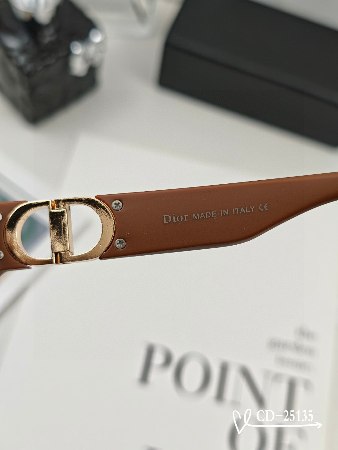 DIOR MONTAIGNE SUNGLASSES 25135 IN ACETATE