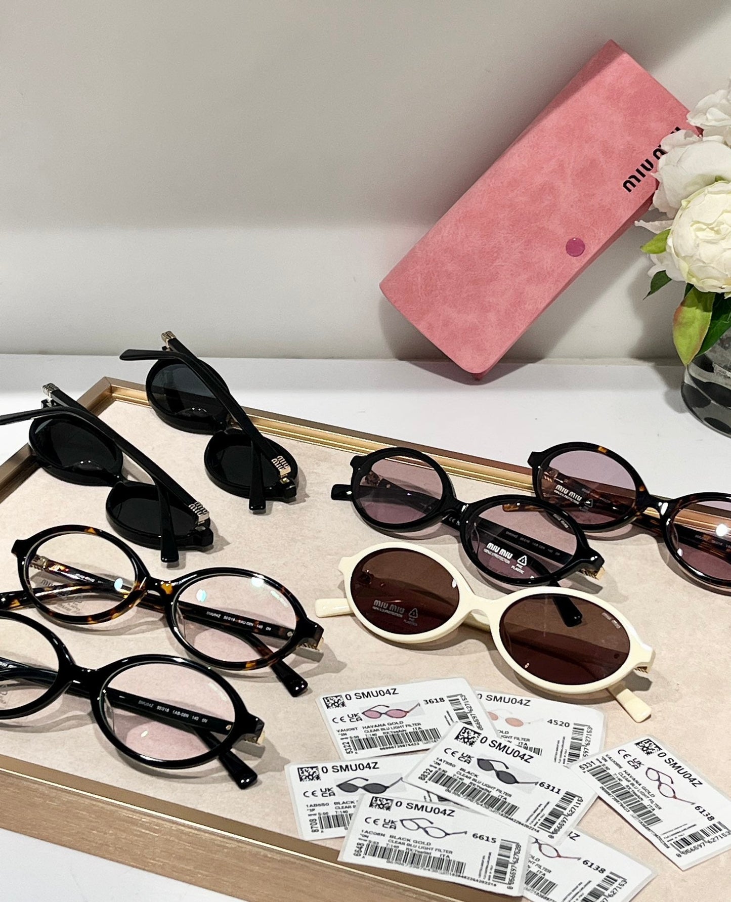 MIU MIU REGARD SUNGLASSES SMU04Z IN ACETATE