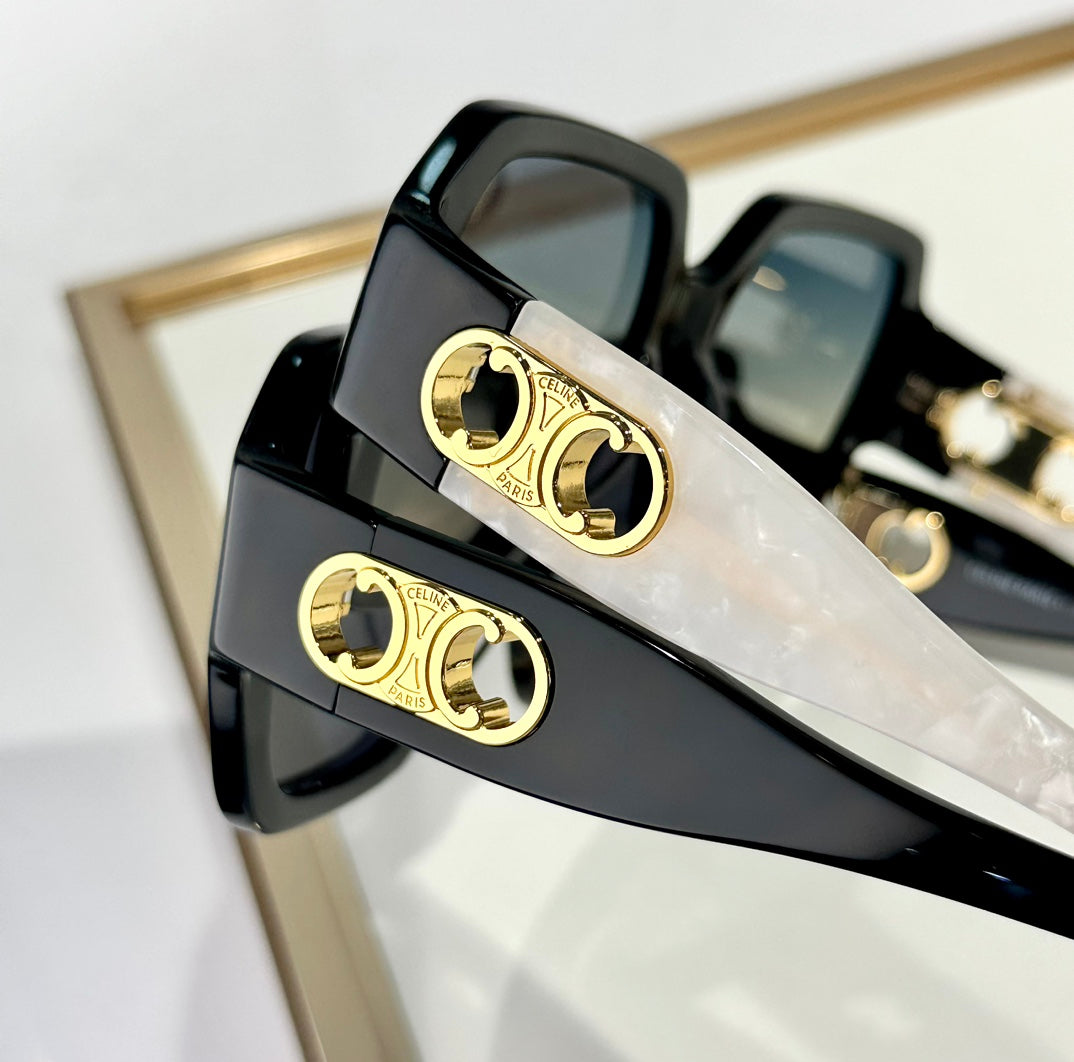 CELINE TRIOMPHE SUNGLASSES CL40251U IN ACETATE