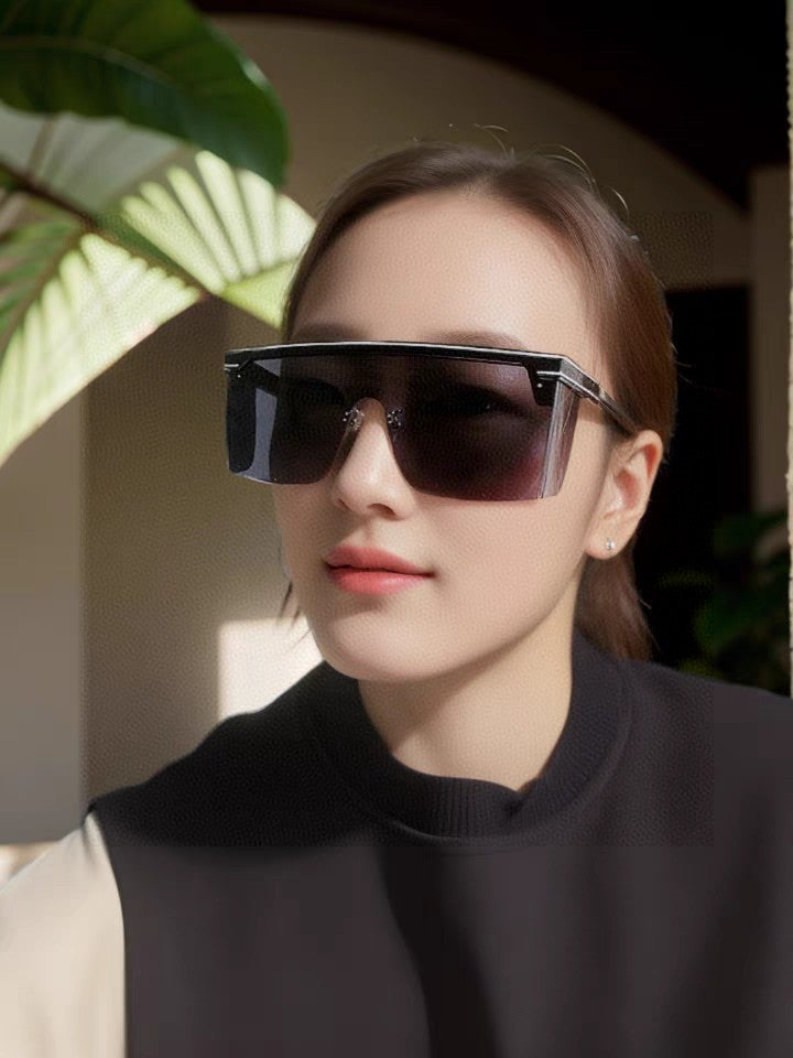 DIOR SUNGLASSES CLUB M1U 566689 IN BLACK ACETATE