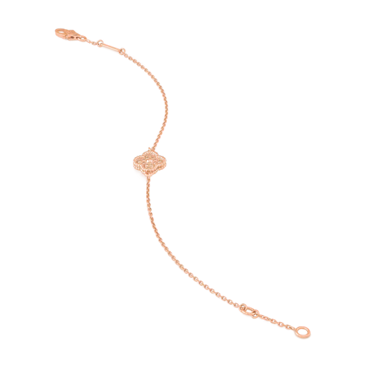 VCA CLOVER SINGLE FLOWER BRACELET