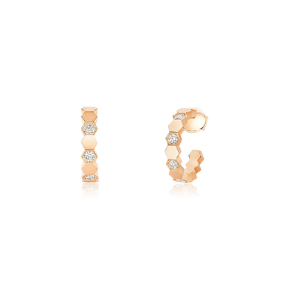 CHAUMET Hollow Design Four-Leaf Clover Flower Shape Earrings