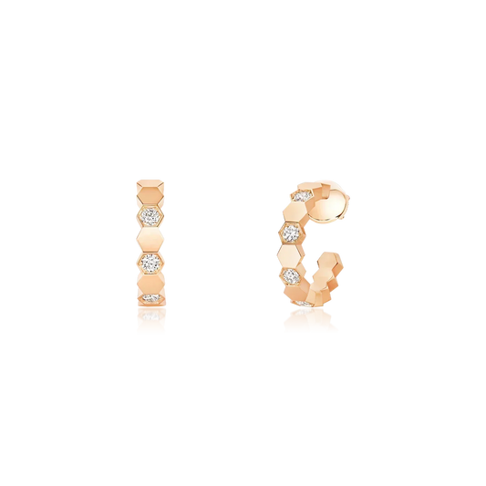 CHAUMET Hollow Design Four-Leaf Clover Flower Shape Earrings