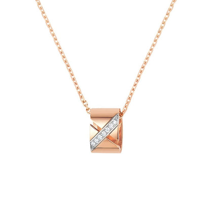 CHAUMET LIENS EVIDENCE DIAMOND NECKLACE