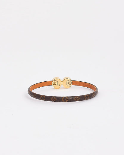 18K Louis Vuitton Historic Mini Monogram Bracelet