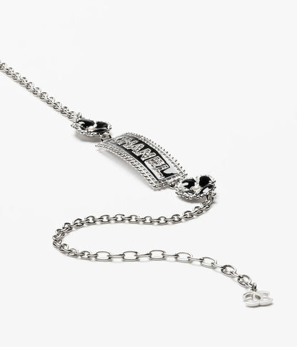 18K  Chanel Resin Diamonds Necklace