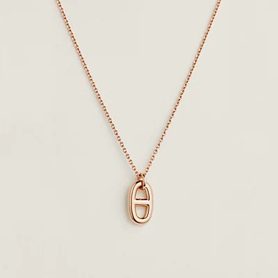 HERMES HM PIG NOSE NECKLACE