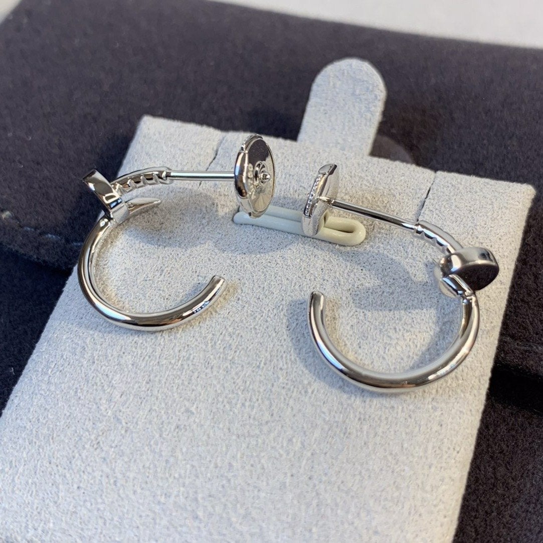 CARTIER JUSTE EARRINGS SILVER
