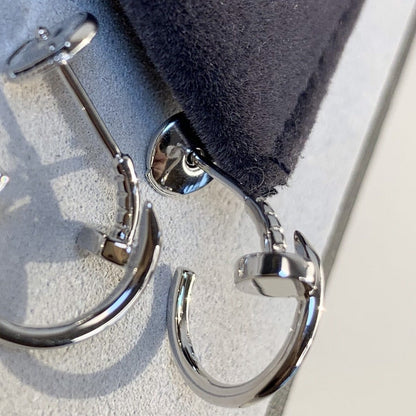 CARTIER JUSTE EARRINGS SILVER