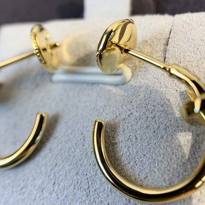 CARTIER JUSTE EARRINGS GOLD