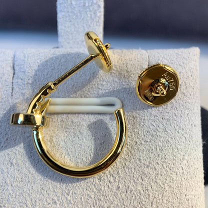 CARTIER JUSTE EARRINGS GOLD