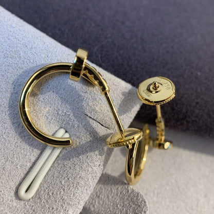 CARTIER JUSTE EARRINGS GOLD