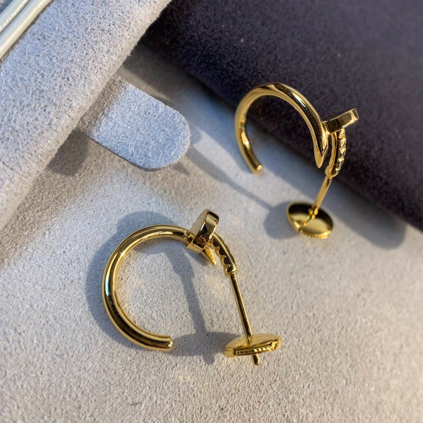 CARTIER JUSTE EARRINGS GOLD