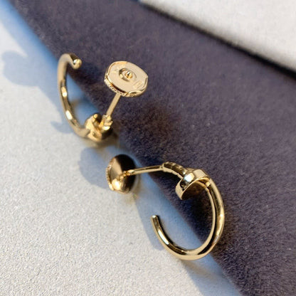 CARTIER JUSTE EARRINGS PINK GOLD