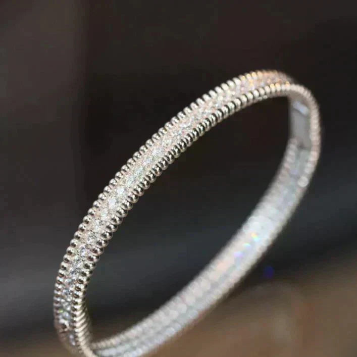 VCA PERLEE DIAMONDS BRACELET 1 ROW