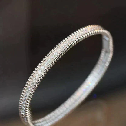 VCA PERLEE DIAMONDS BRACELET 1 ROW
