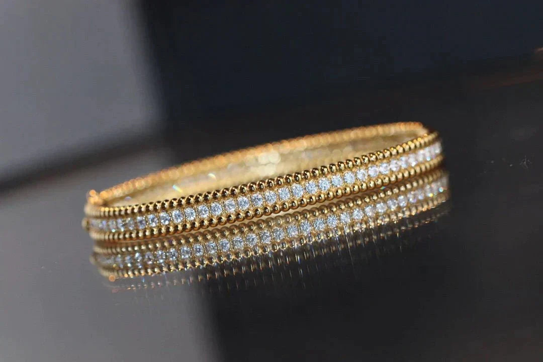 VCA PERLEE DIAMONDS BRACELET 1 ROW