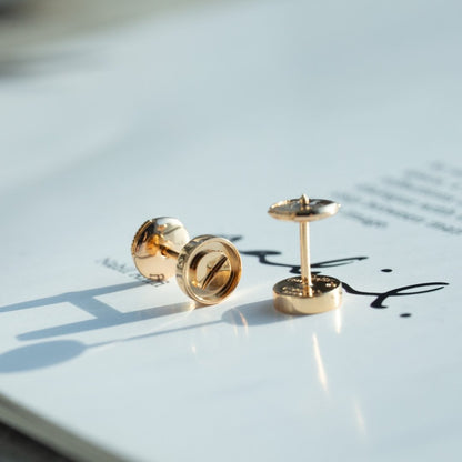 CARTIER LOVE EARRINGS PINK GOLD 10MM