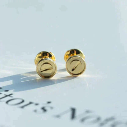 CARTIER LOVE EARRINGS GOLD 10MM