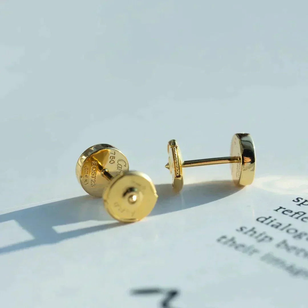 CARTIER LOVE EARRINGS GOLD 10MM