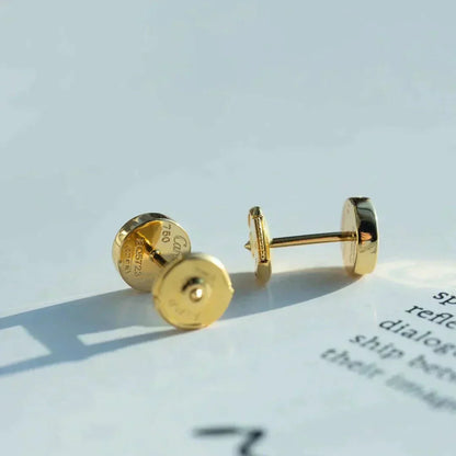 CARTIER LOVE EARRINGS GOLD 10MM