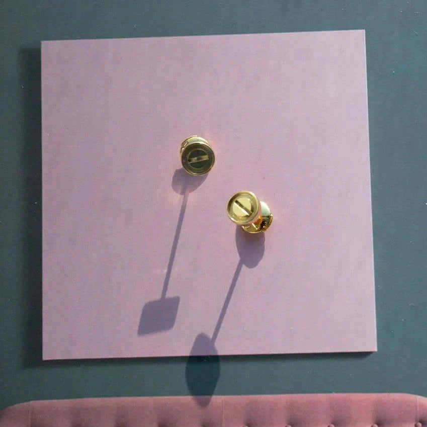 CARTIER LOVE EARRINGS GOLD 10MM