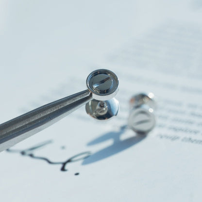 CARTIER LOVE EARRINGS SILVER 10MM