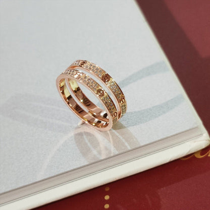 CARTIER LOVE RING 2.65MM DIAMOND