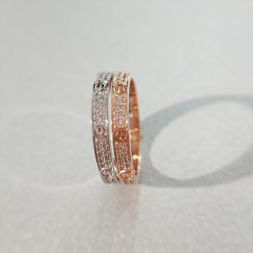 CARTIER LOVE RING 2.65MM DIAMOND