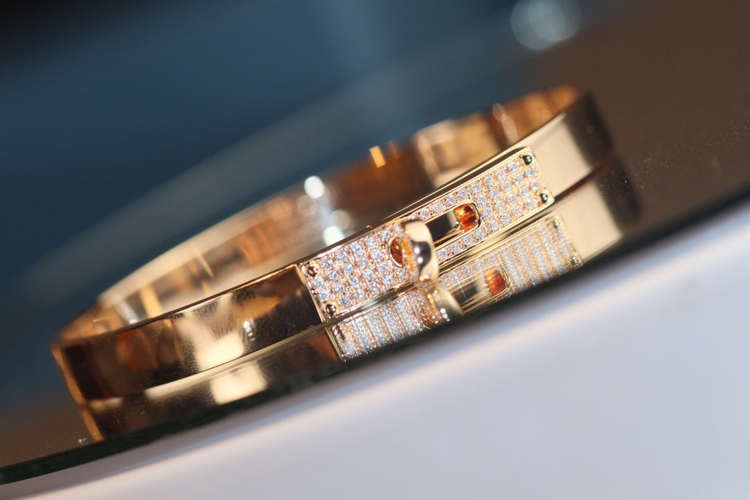 HERMES KELLY BRACELET DIAMOND