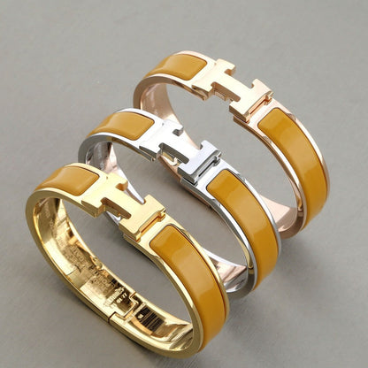 HERMES H BRACELET PERU 12MM