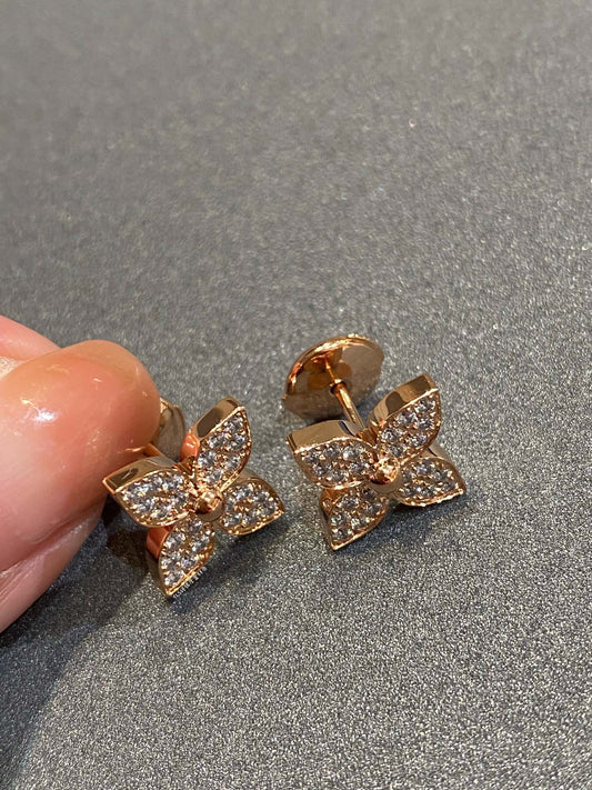 LOUIS VUITTON STAR DIAMOND EARRINGS