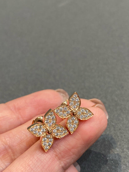 LOUIS VUITTON STAR DIAMOND EARRINGS