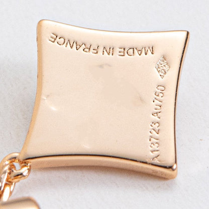 LOUIS VUITTON STAR DIAMONDS EARRINGS GOLD